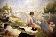 Baders in Asnieres Georges Seurat